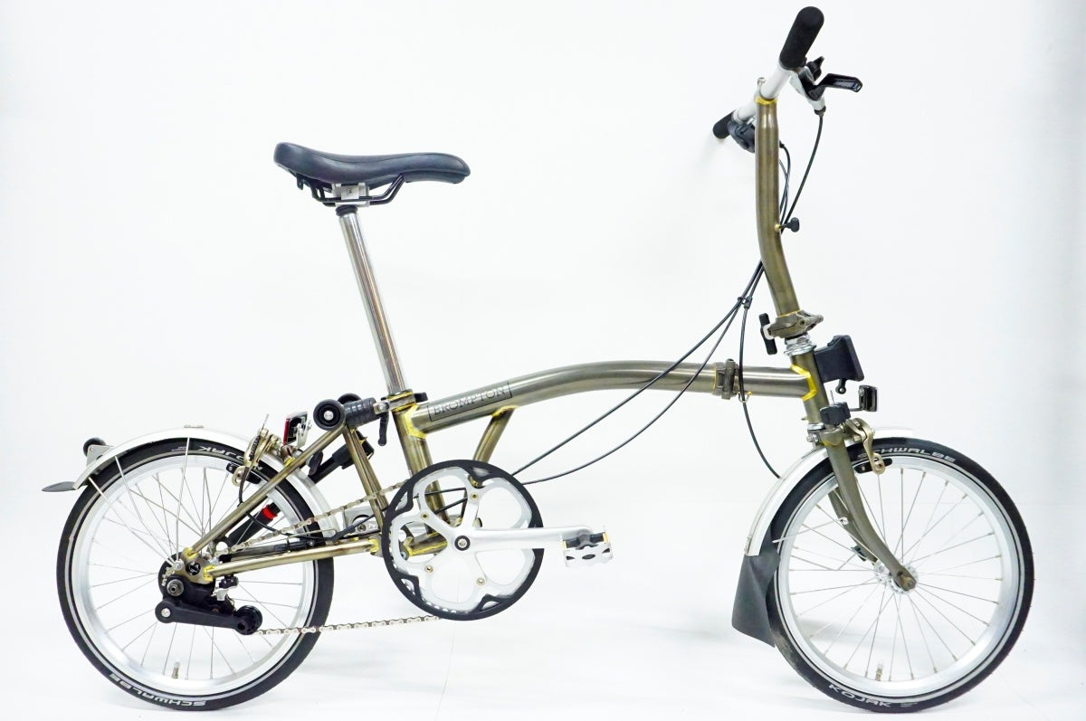 ジャンク BROMPTON 「ブロンプトン」 S2L RAW 2016年モデル 16インチ 折り畳み自転車 / 名古屋大須店