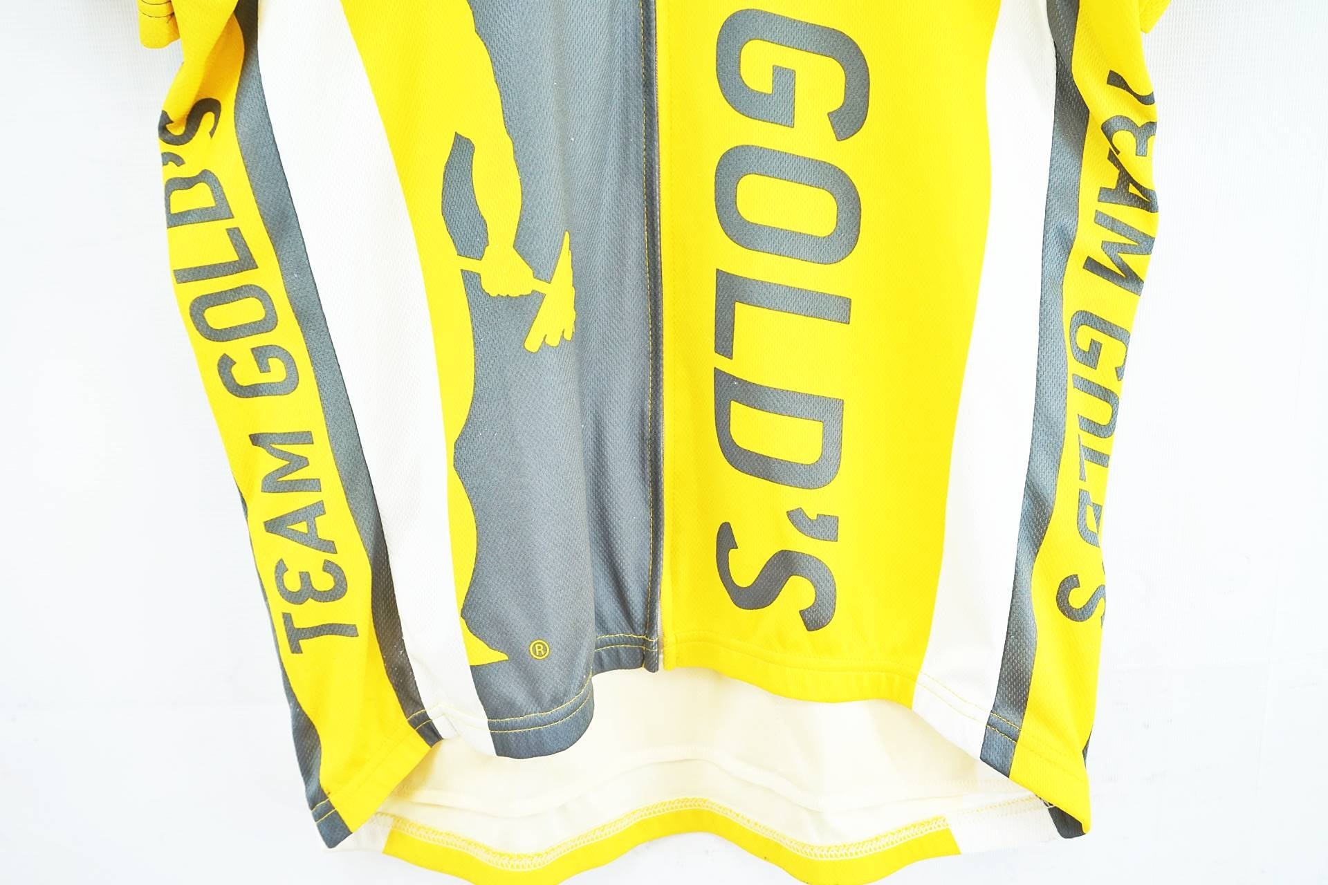 GOLD'S GYM 「ゴルドジーム」 Lサイズ 長袖 サイクルジャージ / 有明ガーデン店