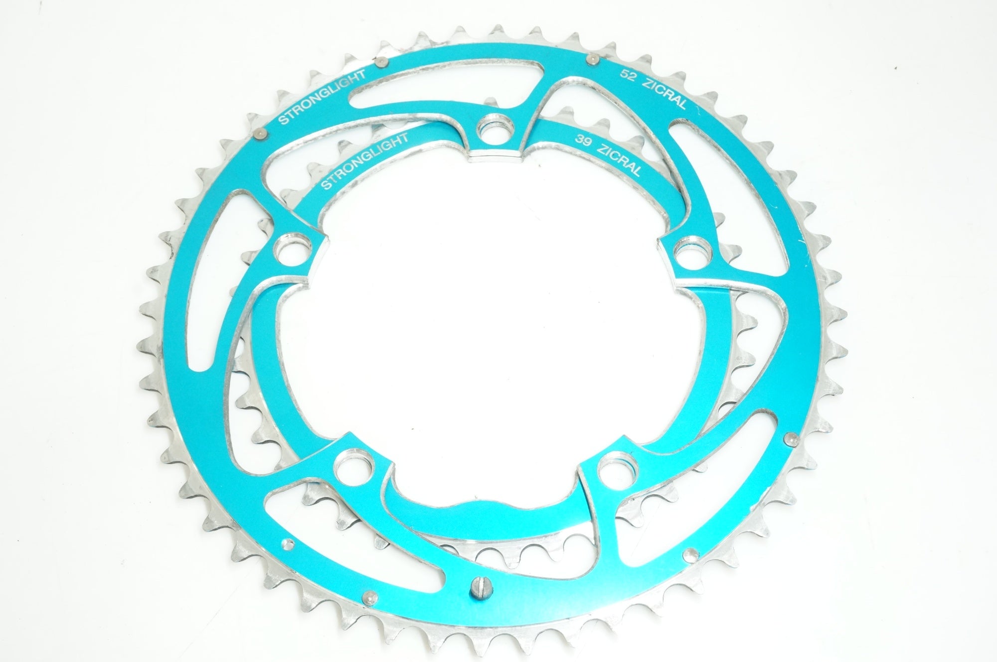 STRONG LIGHT 57 ストロングライト チェーンリング 中古 STRONGLIGHT 「ストロングライト」 PCD130 52-39T チェーン