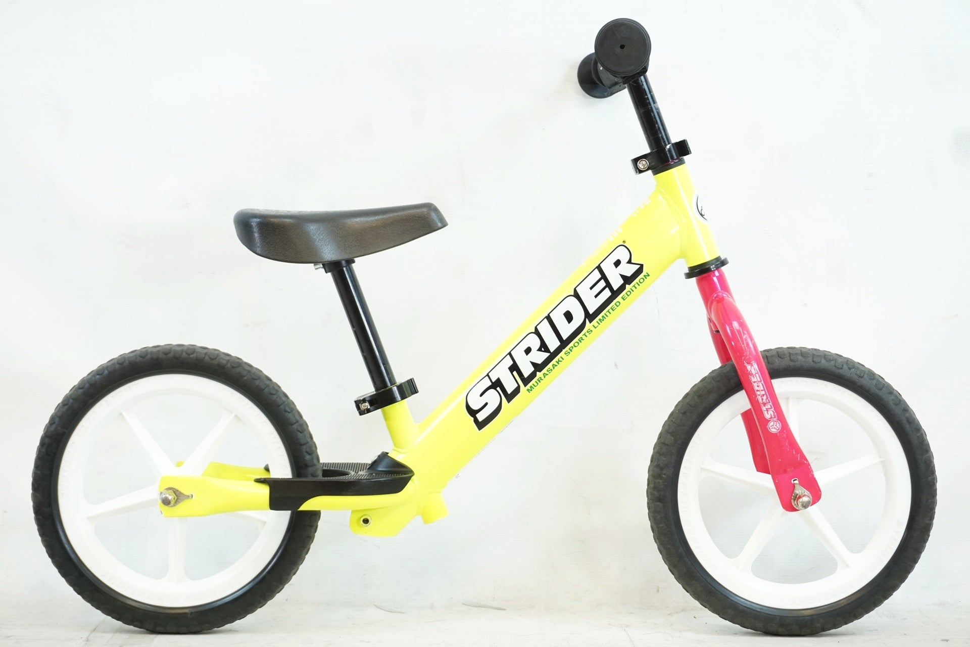 【美品】STRIDER ストライダー　イエロー　キャリーバッグ　セット STRIDER 「ストライダー」 12 MURASAKI SPORTS LIMITED EDITION 2024