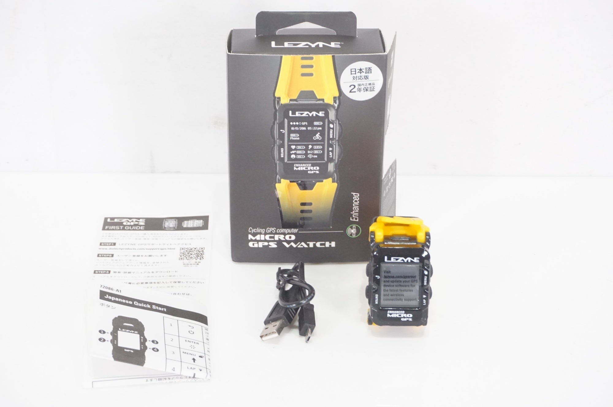 LEZYNE 「レザイン」 MICRO C GPS WATCH ウェアラブル サイクルコンピューター / AKIBA店