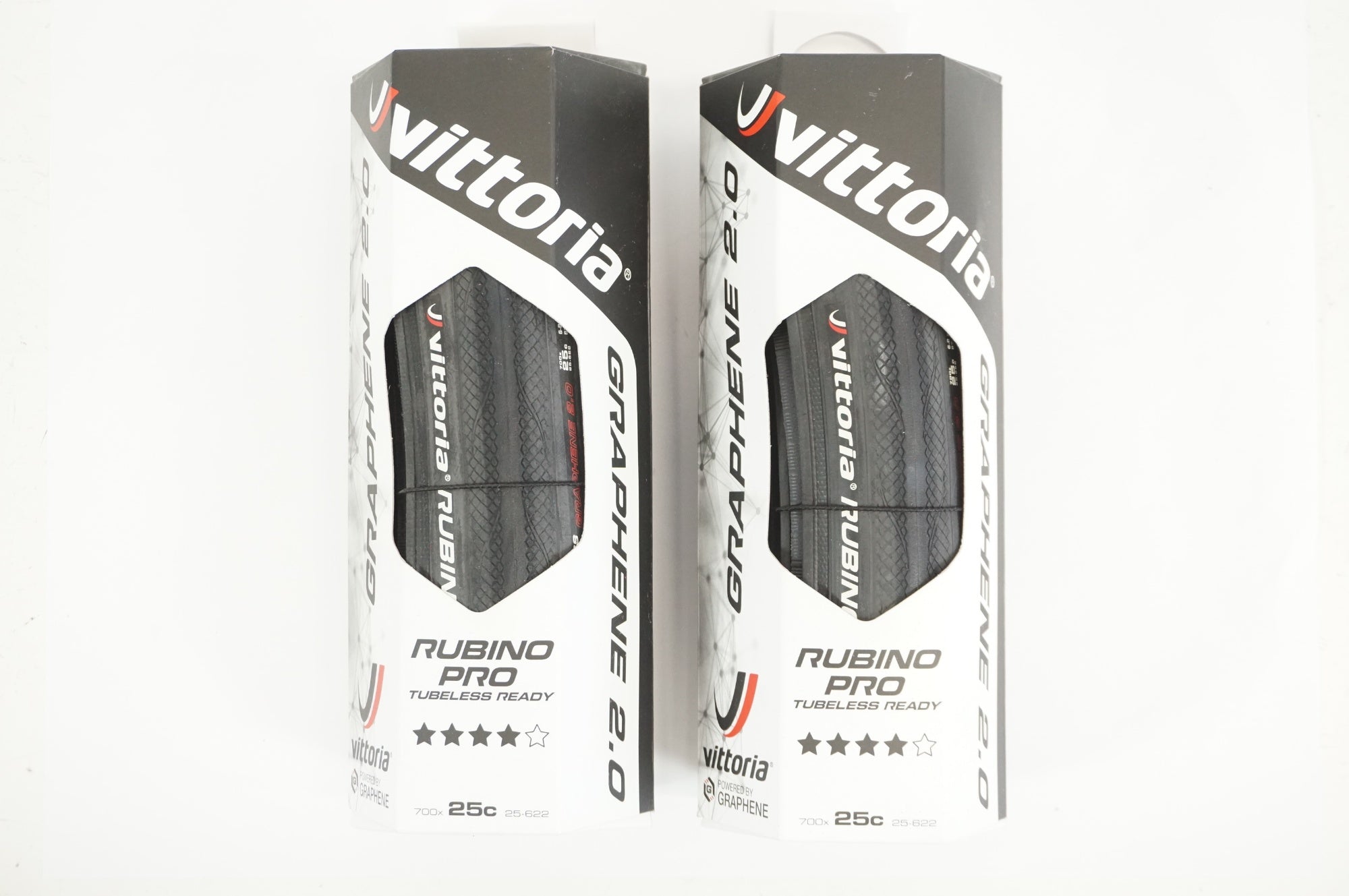 VITTORIA 「ビットリア」 RUBINO PRO GRAPHENE 2.0 700x25C タイヤ 2本セット / 宇都宮店