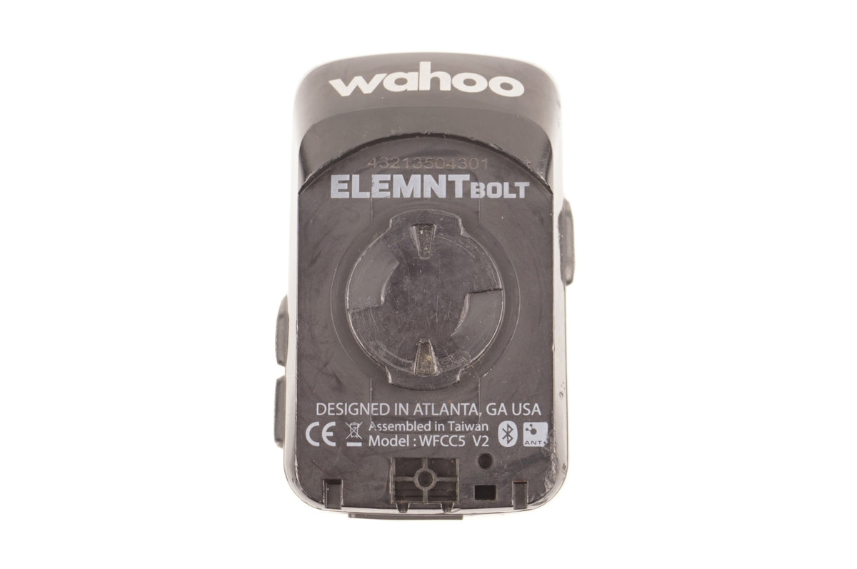 WAHOO 「ワフー」 ELEMNT BOLT WFCC5 サイクルコンピューター / 中目黒店