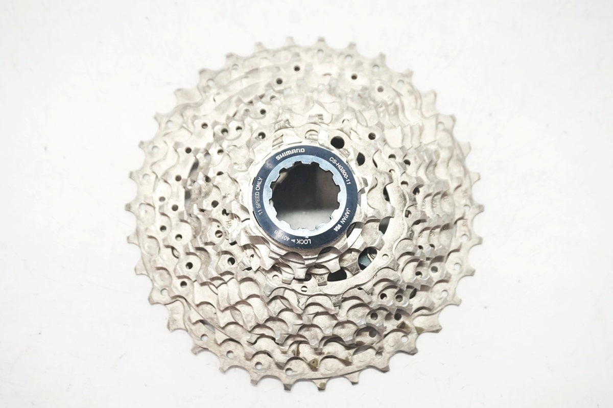 美品　Shimano CS-HG800-11 11-34T 11速用スプロケット レビュー】シマノ CS-HG800-11 11-34T カセットスプロケット