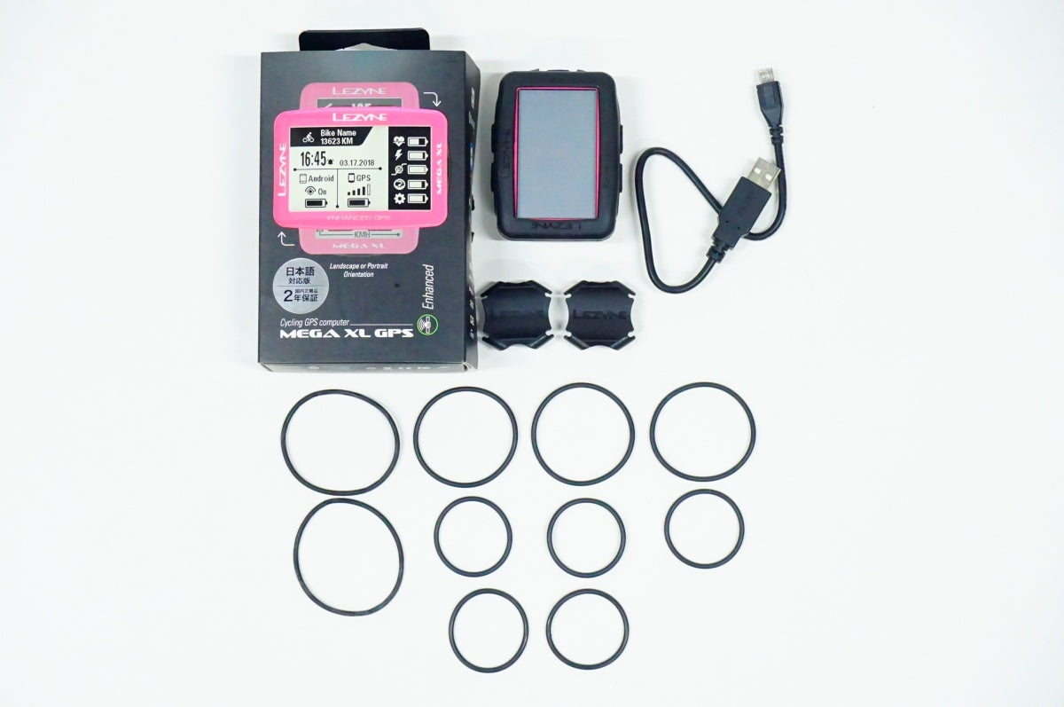 LEZYNE MEGA XL GPS BIKE COMPUTER