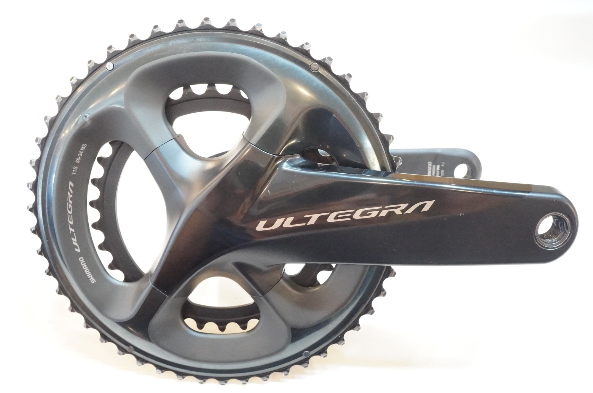 【美品】ULTEGRA FC-R8000 170mm 50 / 34T　BB付属 SHIMANO 「シマノ」 ULTEGRA FC-R8000 50-34T 170mm クランク / 浦和