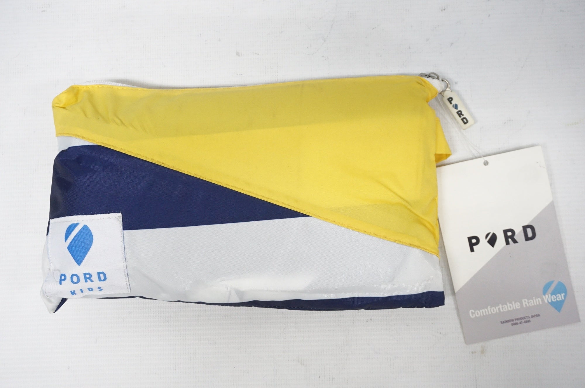 PORD 「ポード」 KIDS PONCHO 110cm 子供用 レインポンチョ / 阪急塚口店