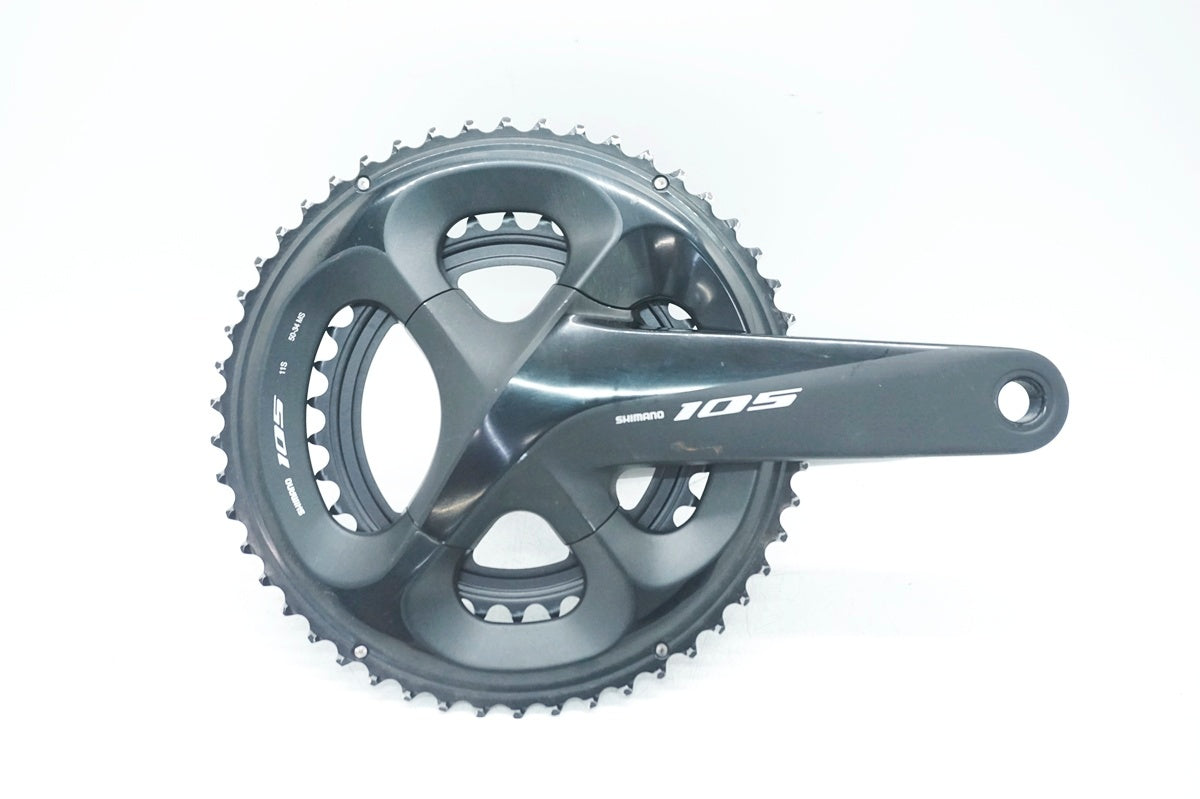 美品 SHIMANO 105 FC-R7000 165mm 50-34T SHIMANO 「シマノ」 105 FC-R7000 165mm 50/34T クランク / 大阪門真店
