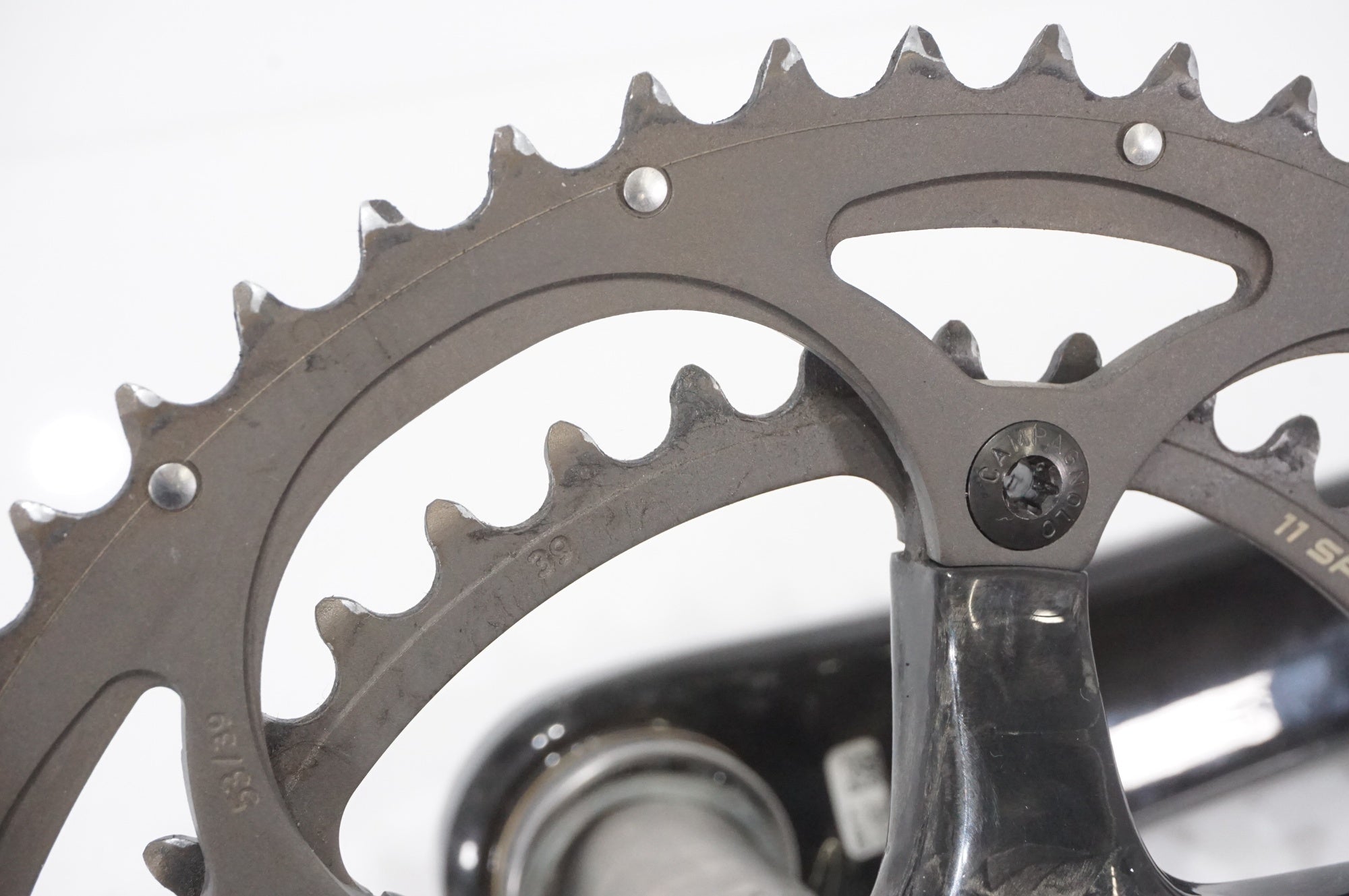 CAMPAGNOLO 「カンパニョーロ」 SUPER RECORD FC11-SR593CT 53-39T 175mm クランク / AKIBA店