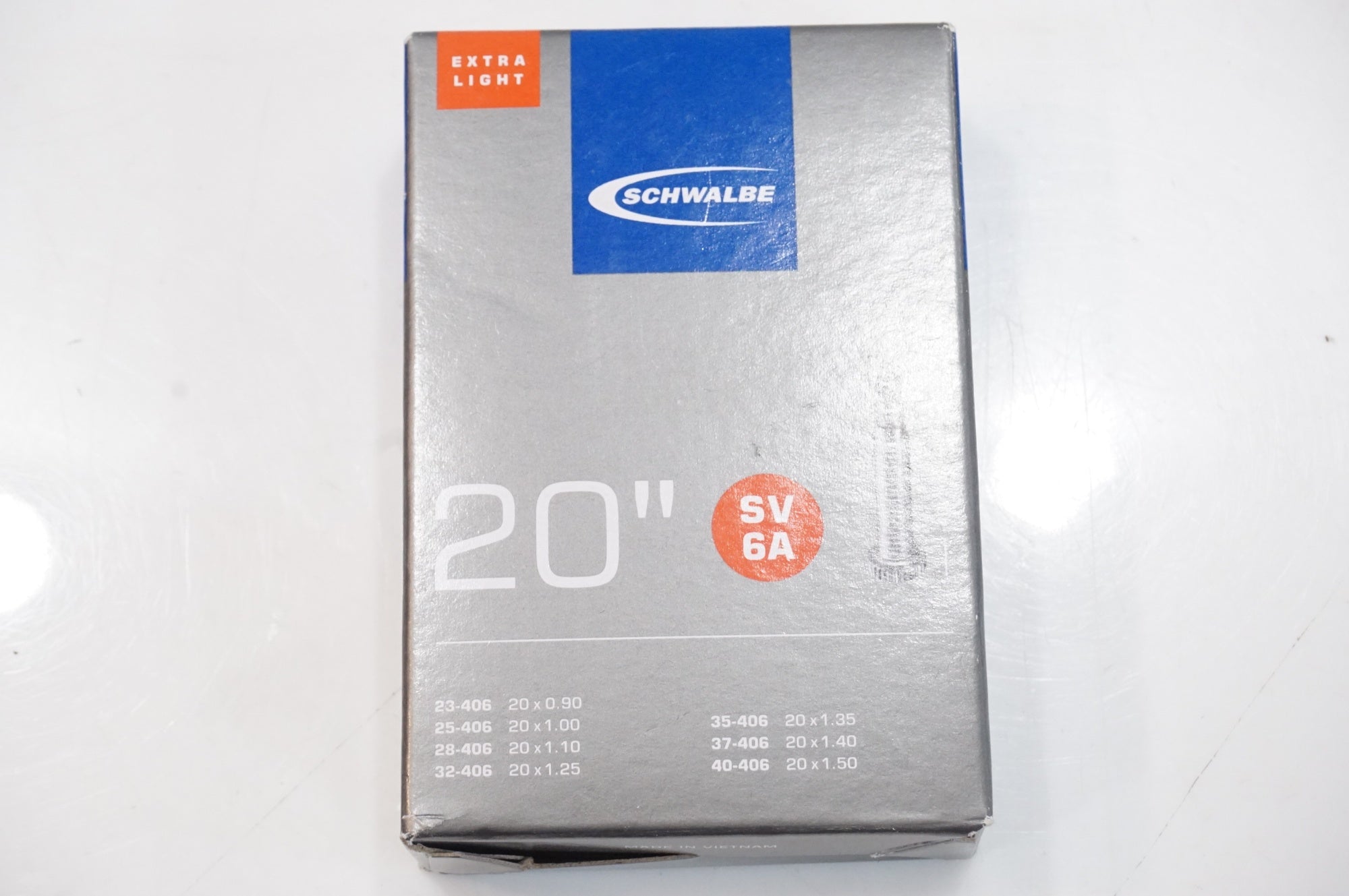 SCHWALBE 「シュワルベ」 SV6A 20×0.90-1.50 チューブ / 大宮店