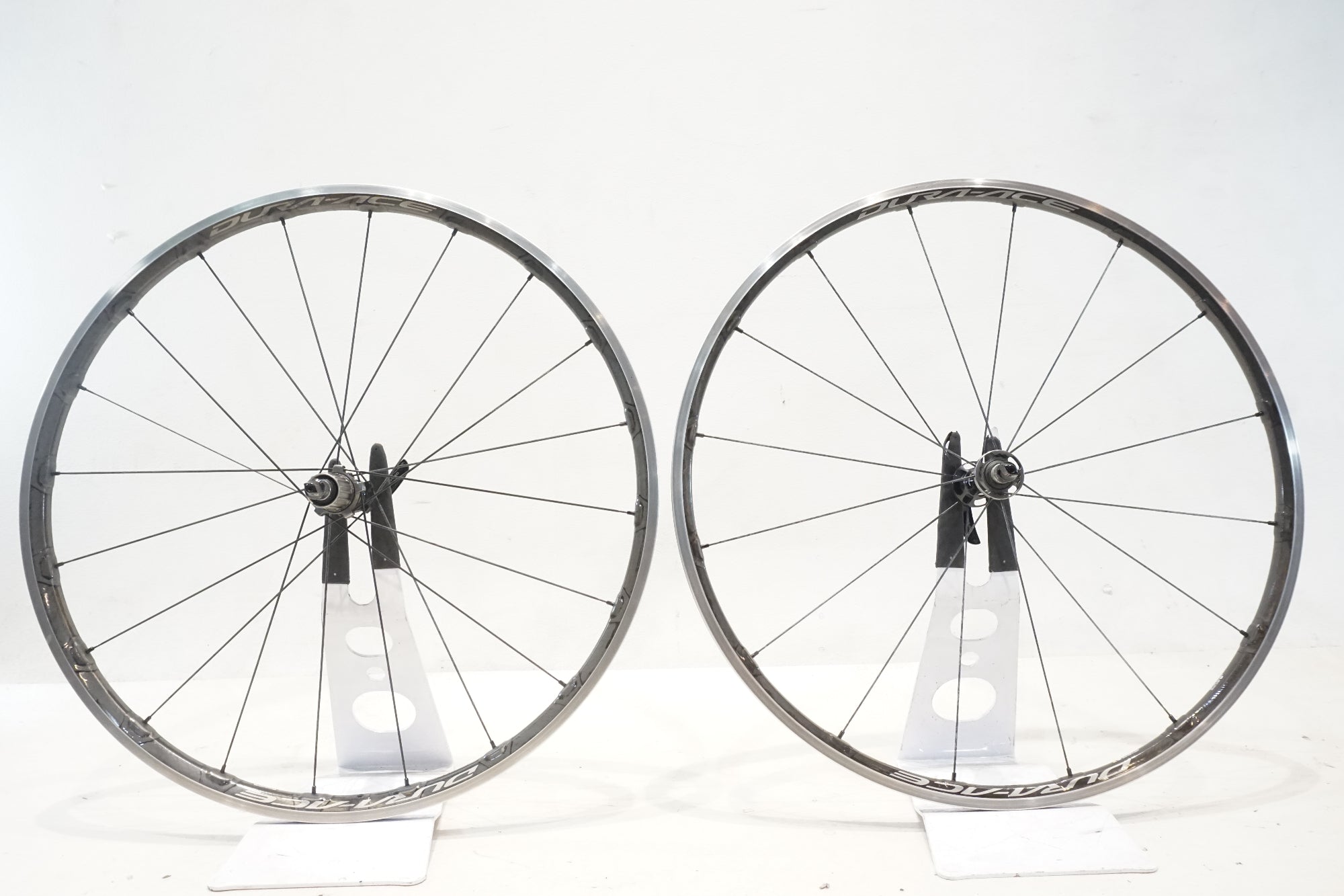 DURA-ACE 自転車ホイール シルバー SHIMANO 「シマノ」 DURA-ACE HB-7600 ARAYA GOLD ホイールセット