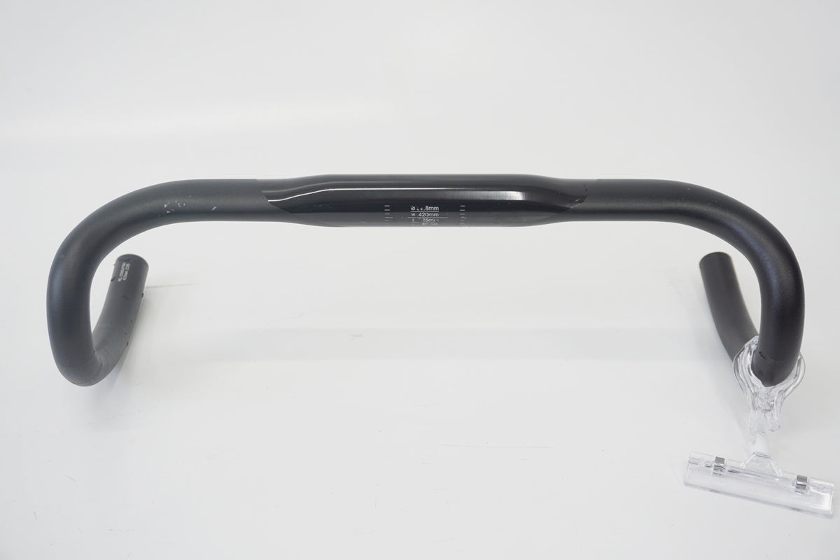 ☆超軽量フルカーボン☆ドロップハンドル 420mm 〈ブラック