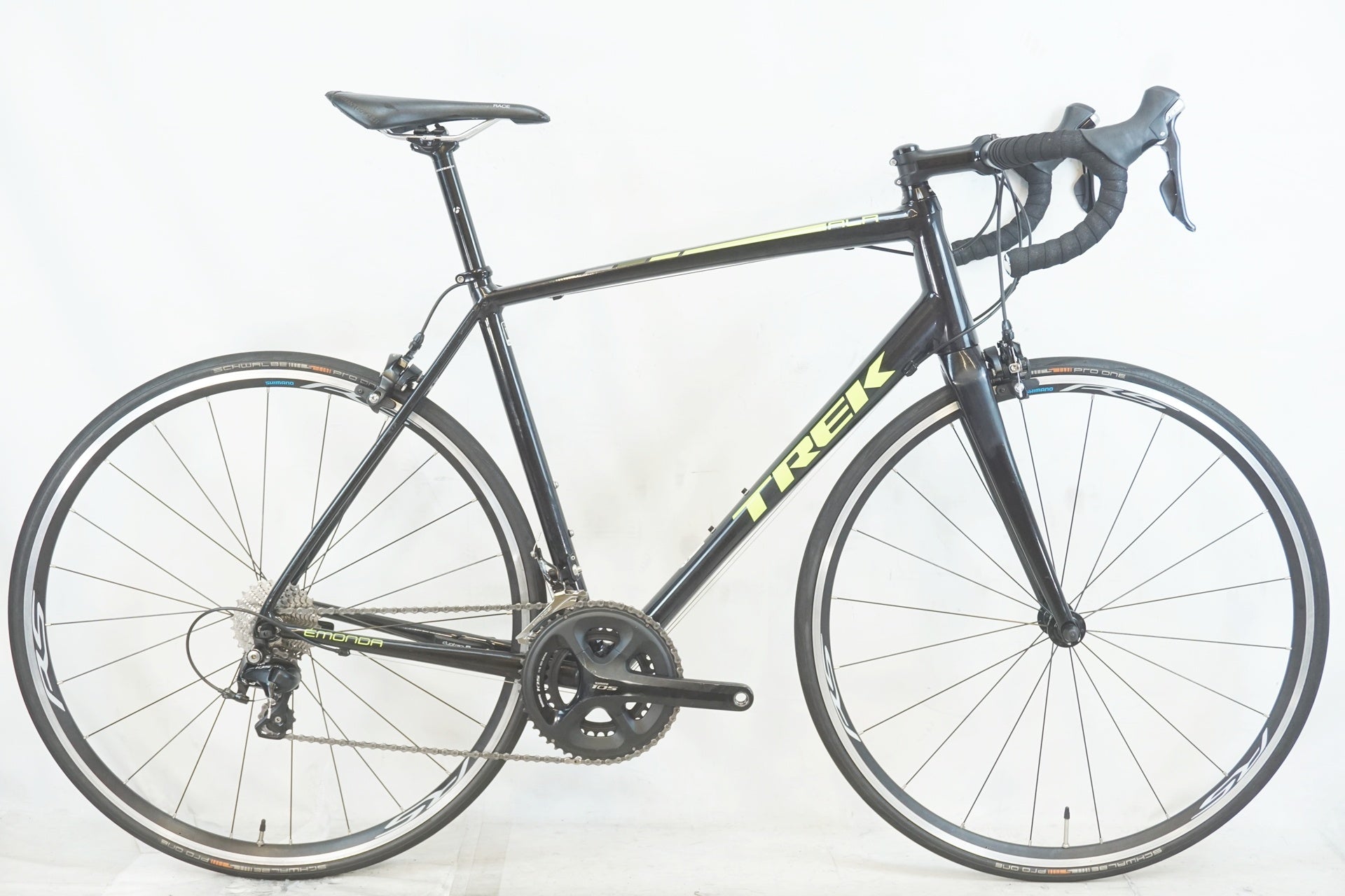 TREK Emonda ロードバイク ブラック/グリーン　送料込み！ TREK 「トレック」 EMONDA ALR 5 2016年モデル ロードバイク / 有明