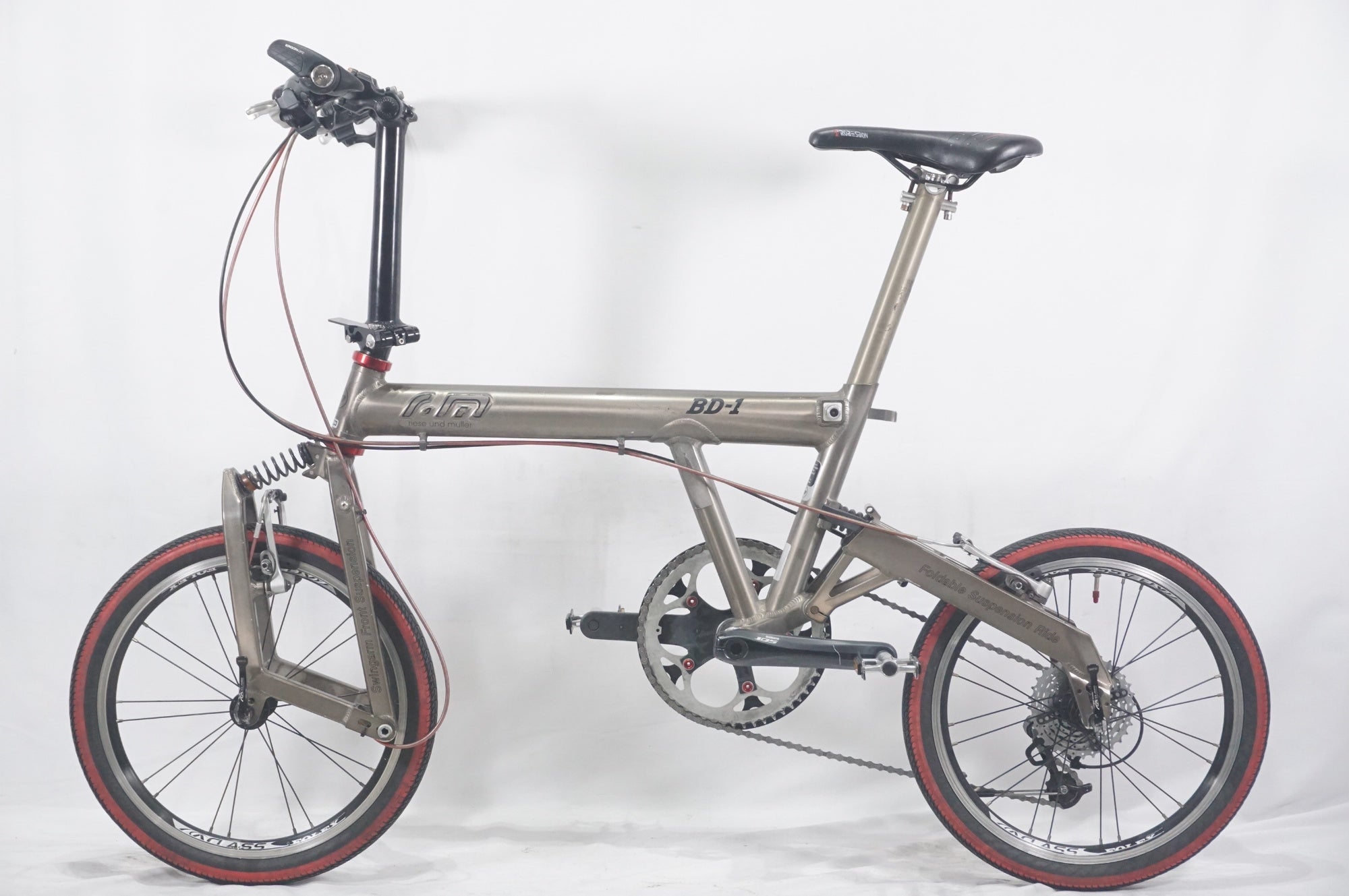 R&M 「ライズアンドミューラー」 BD-1 カスタム 2005年モデル 18インチ 折り畳み自転車 / バイチャリ浦和ベース