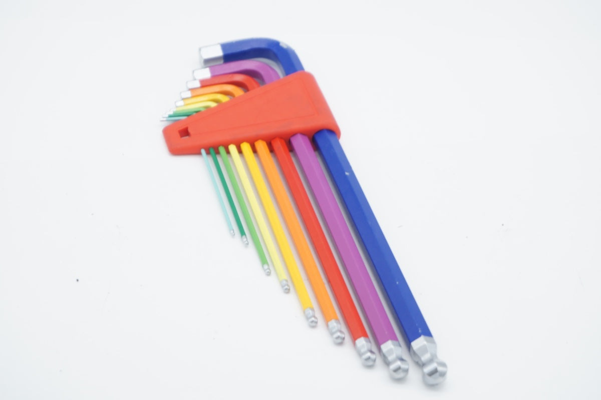 PB SWISS TOOLS 「ピービースイスツールズ」 212LH-10RBCN ボール付ロングレインボーレンチセット / 京都八幡店