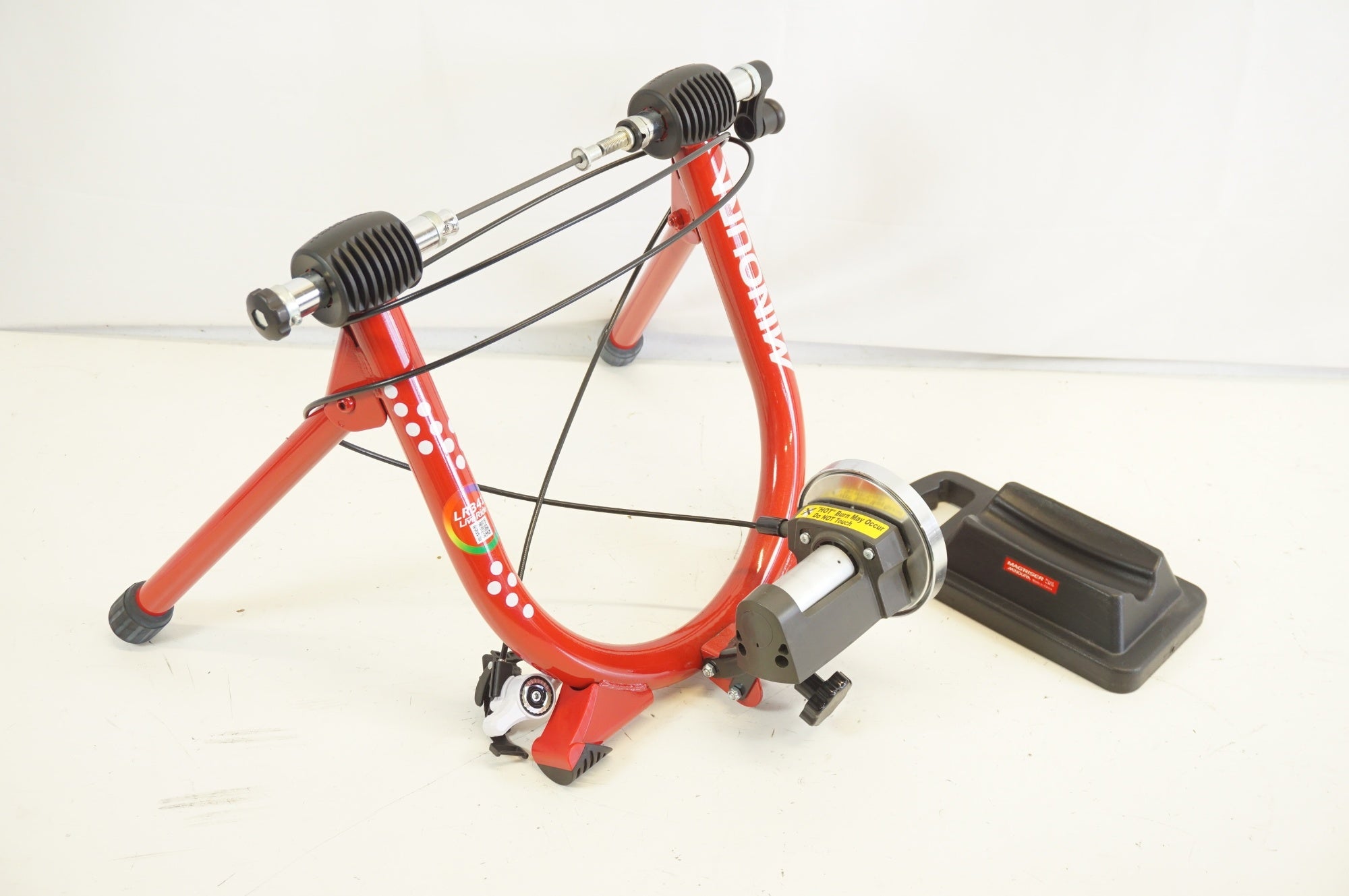 【未使用ローラー台】ミノウラ トレーナー Quattro-C レッド 未使用ローラー台】ミノウラ トレーナー Quattro-C レッド 未