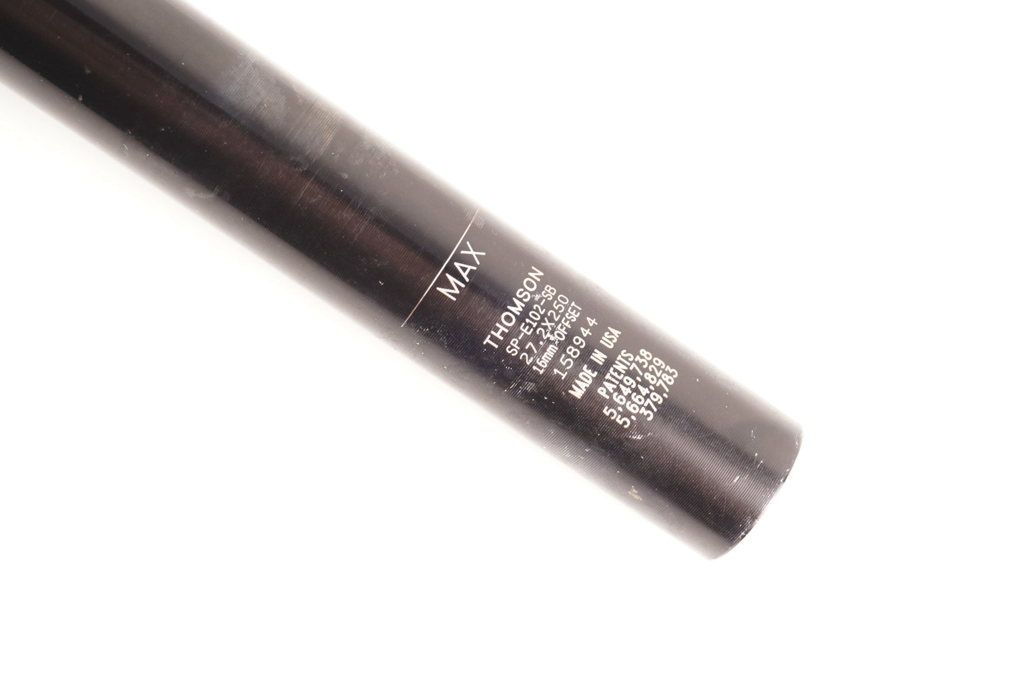 THOMSON 「トムソン」 ELITE SP-E102-SB φ27.2 250mm シートポスト / 中目黒店