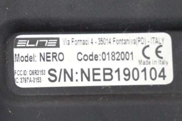 ELITE 「エリート」 NERO 3本ローラー スマートトレーナー / 川越店