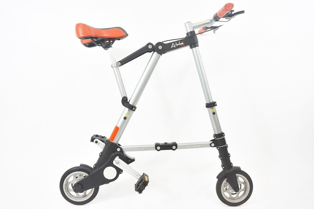 ジャンク SINCLAIR RESEARCH 「シンクレアリサーチ」 A-BIKE CITY 年式不明 8インチ 折り畳み自転車 / 熊谷本店