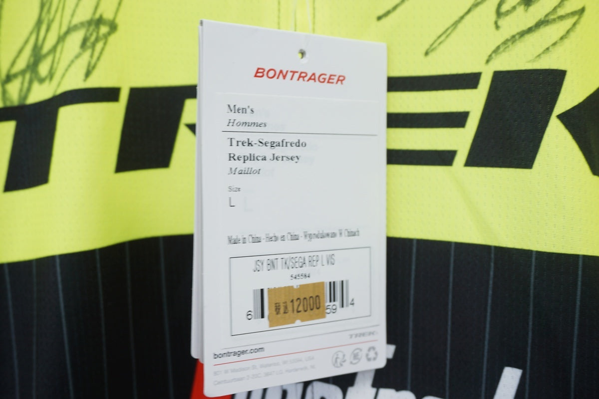 BONTRAGER 「ボントレガー」 Lサイズ サイン入り 半袖ジャージ / 京都八幡店