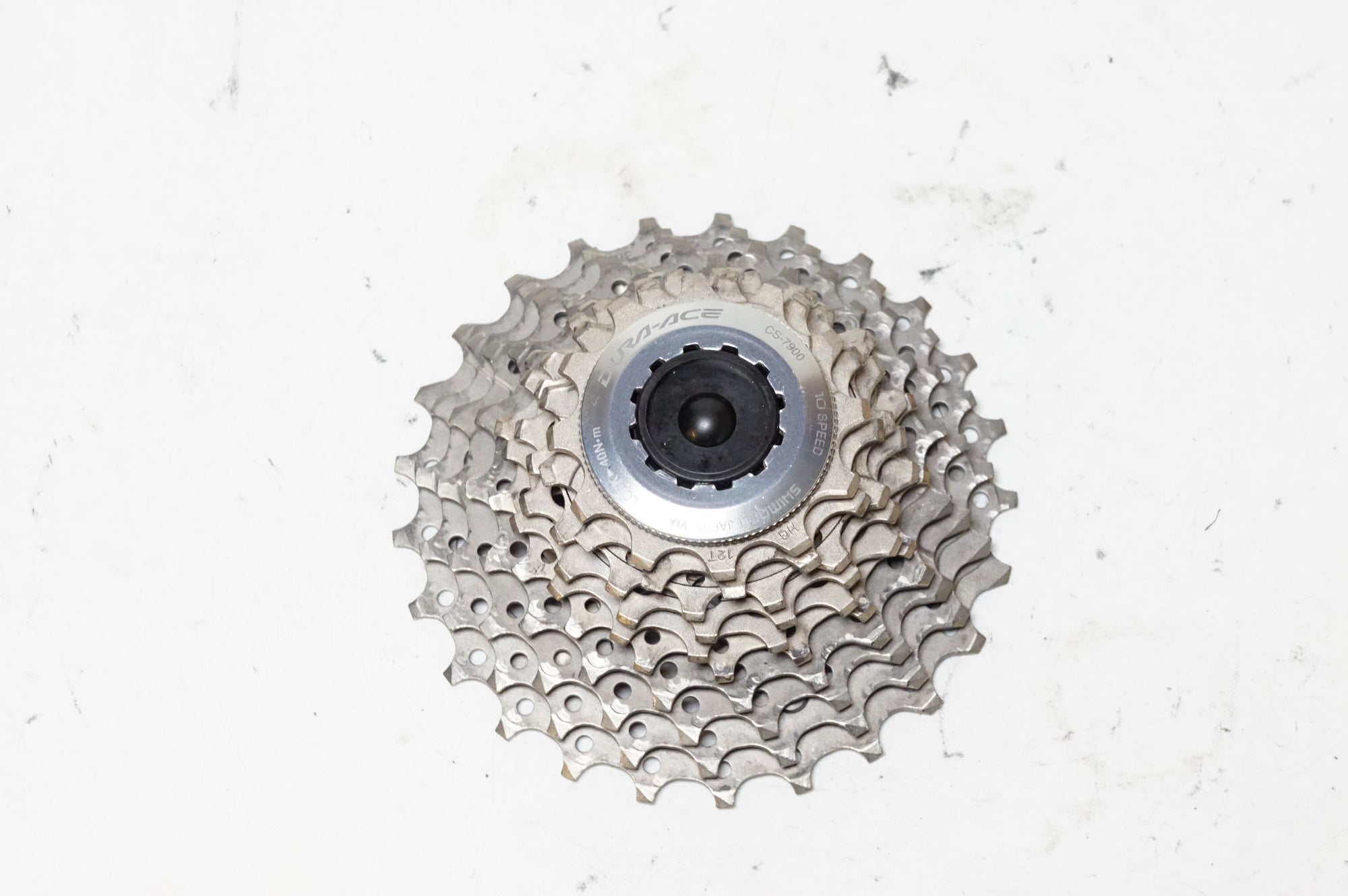 シマノDURA-ACE 10速　CS-7900　12-25T Shimano Dura Ace 7900 CS-7900 10 速飞轮11-25T 钛