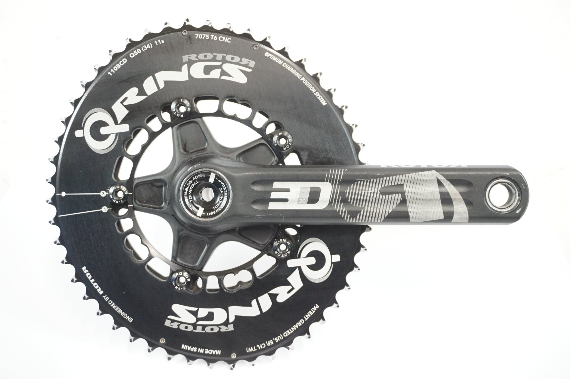 ROTOR 「ローター」 3D 50-34T 170mm シャフト30mm クランク / 宇都宮店