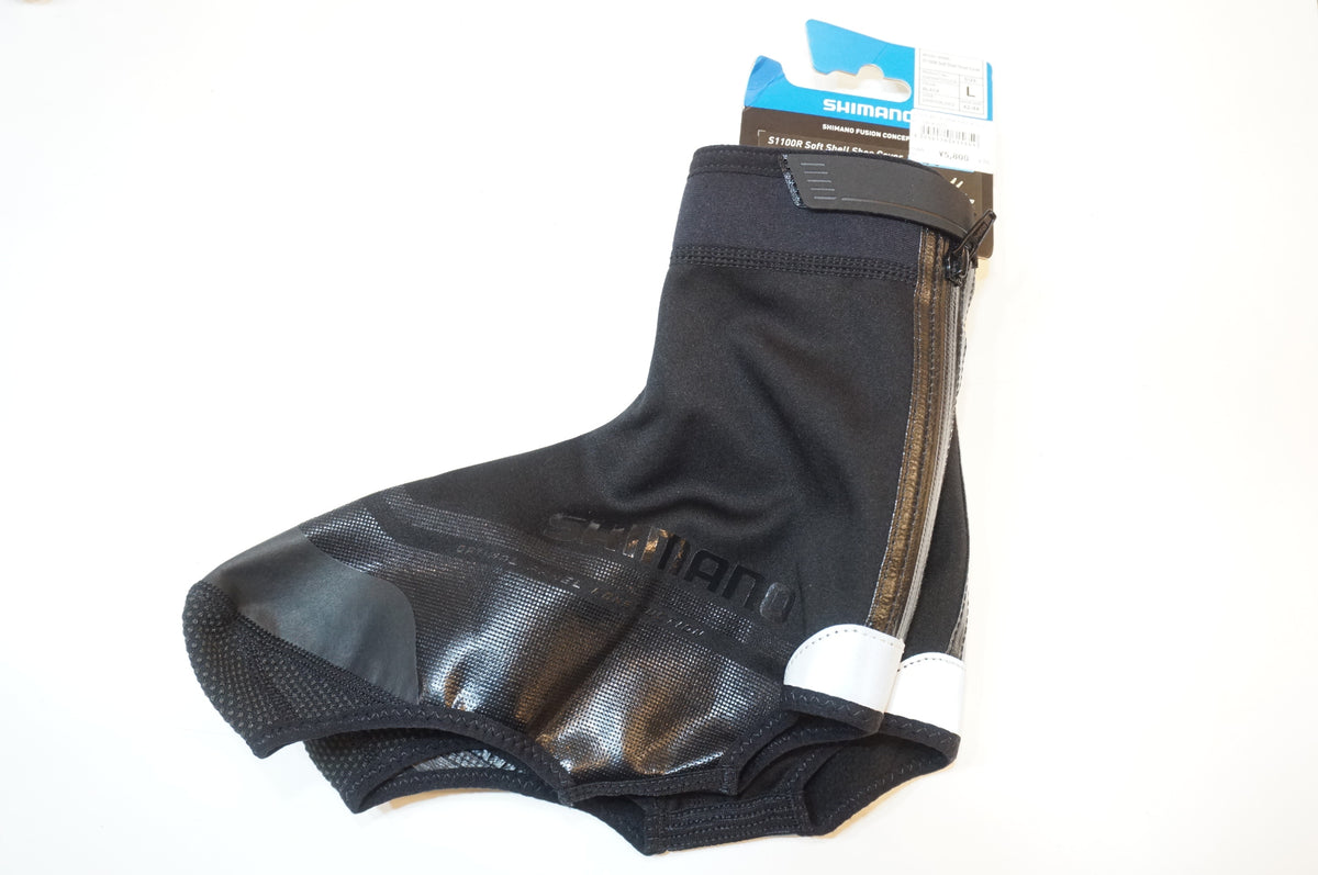 SHIMANO 「シマノ」 S1100R SOFT SHELL SHOE COVER Lサイズ シューズカバー / 浦和ベース