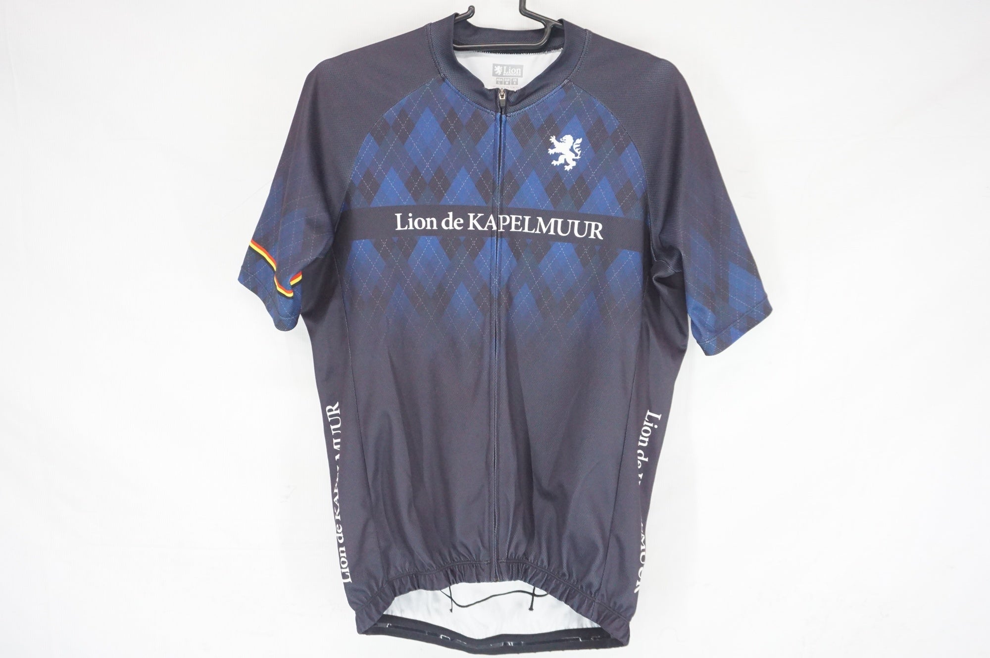 Lion de Kapelmuur サイクルジャージ 上下セット LION DE KAPELMUUR 「リオン・ド・カペルミュール」 半袖 Lサイズ
