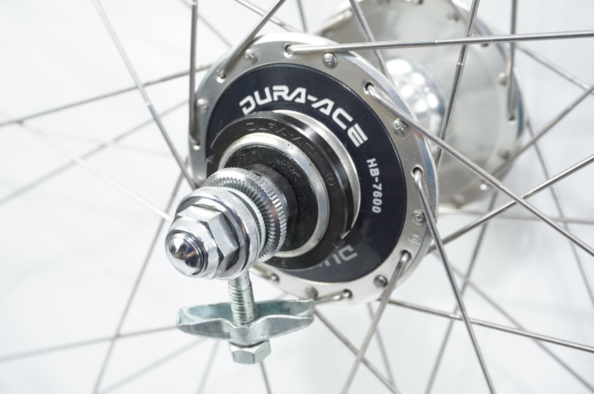 SHIMANO 「シマノ」 DURA-ACE HB-7600 / ARAYA 16B RED シングル 手組 ホイールセット / 中目黒店