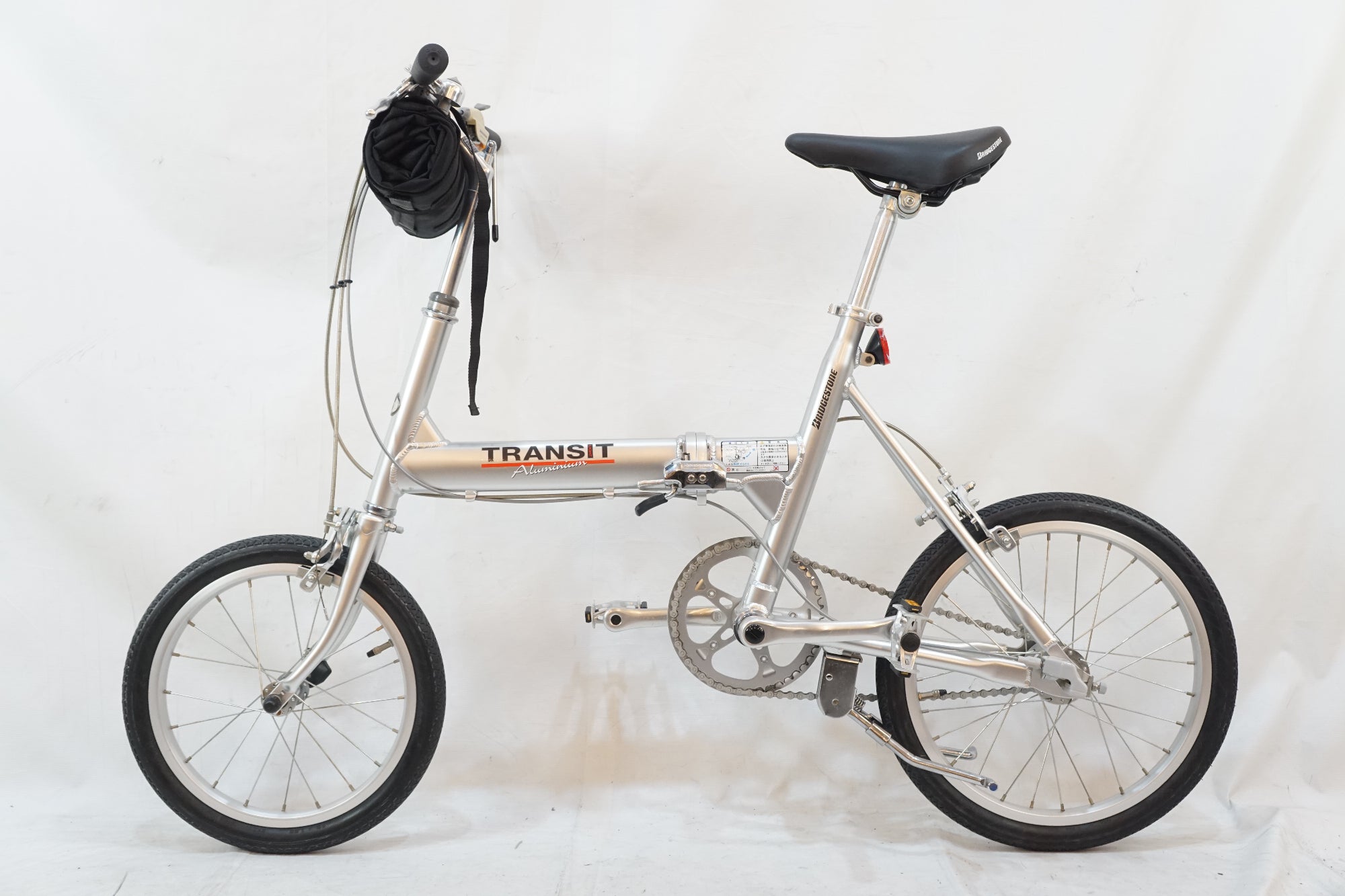 BRIDGESTONE 「ブリヂストン」 TRANSIT LIGHT 2006年モデル 16インチ 折り畳み自転車 / バイチャリ浦和ベース