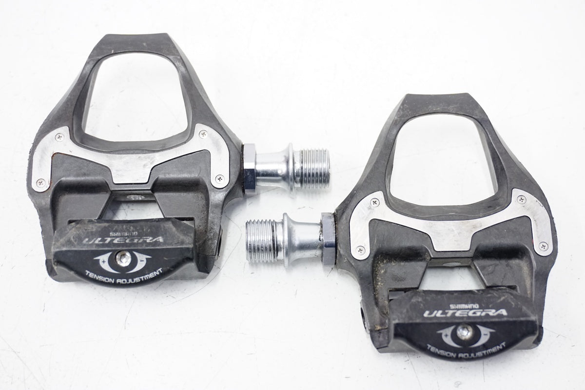 Shimano Ultegra PD-6800 ペダル Shimano Ultegra PD-6800 Carbon Fiber Clipless Road Pedals