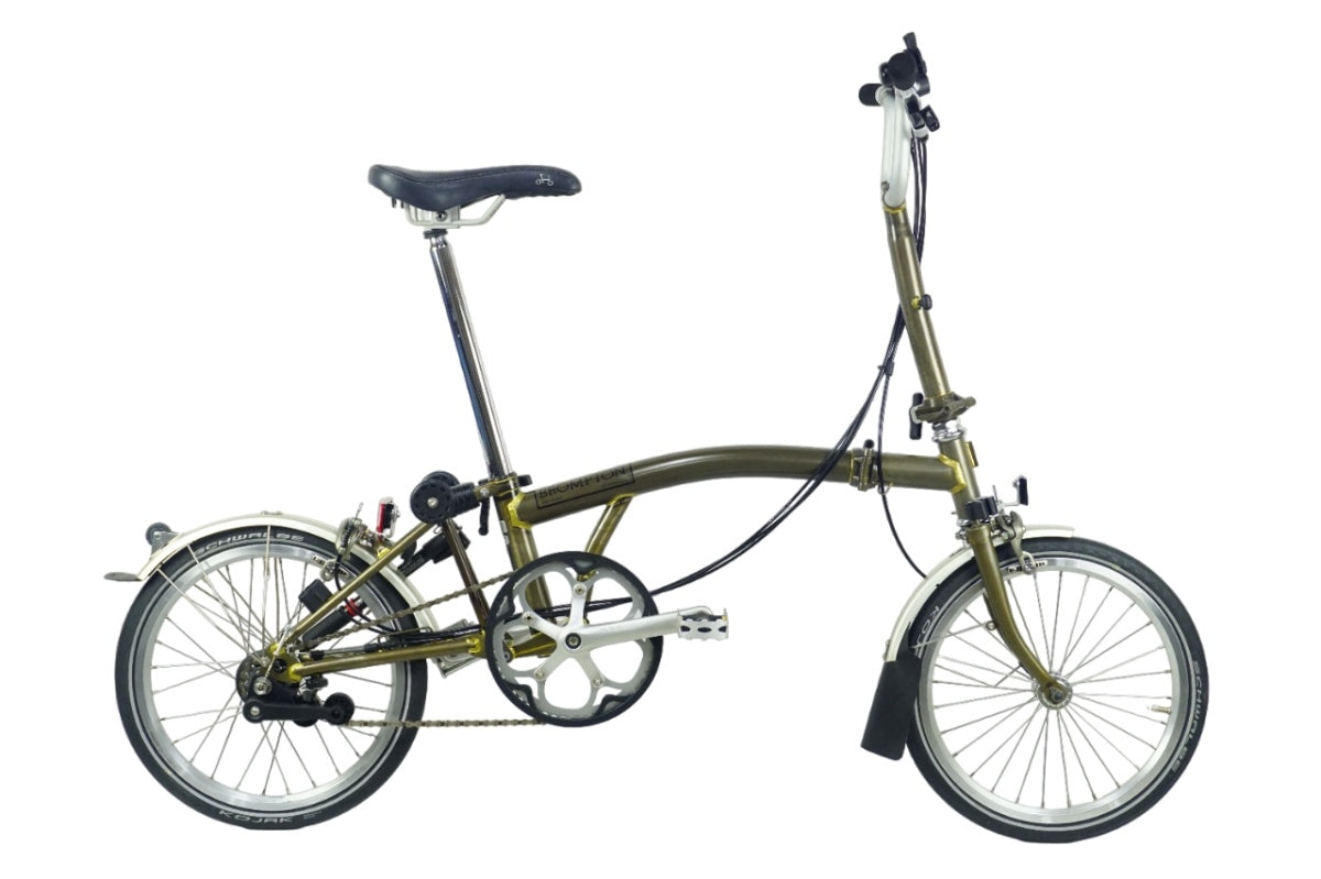 BROMPTON 「ブロンプトン」 M6L RAWカラー 2013年モデル 折り畳み自転車 / 名古屋大須店 ｜ バイチャリ公式オンラインショップ  【スポーツ自転車買取販売専門店】