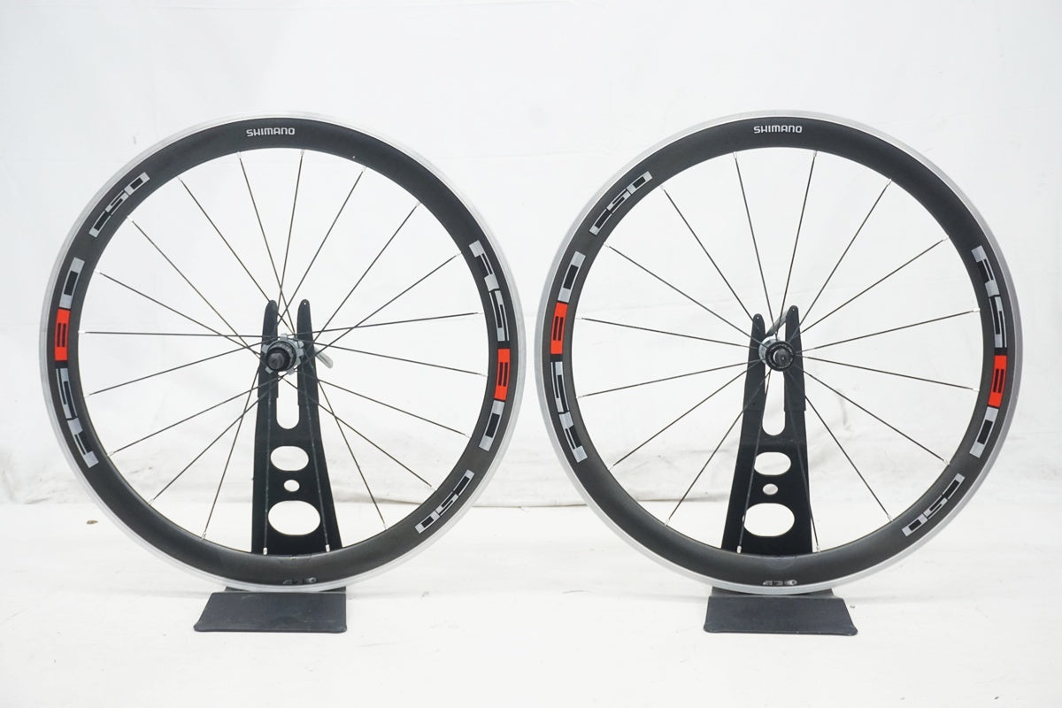 HT SHIMANO RS80 c50 完組ホイール セット SHIMANO 「シマノ」 WH-RS80 C50 シマノ 8-9s ホイールセット