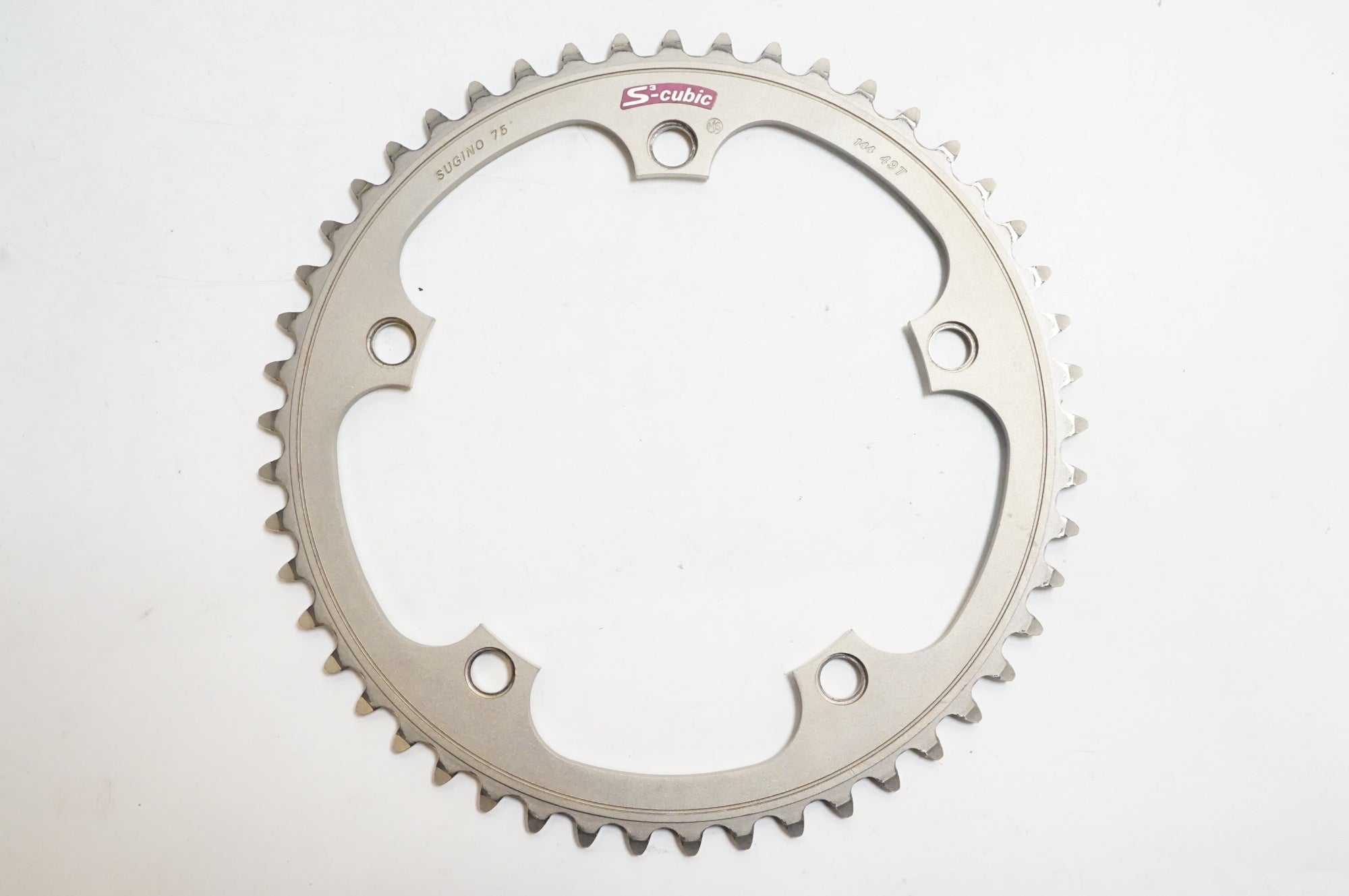 Sugino 75 チェーンリング 49T 144mm SUGINO 「スギノ」 75 NJS PCD144 49T チェーンリング / 熊谷本店