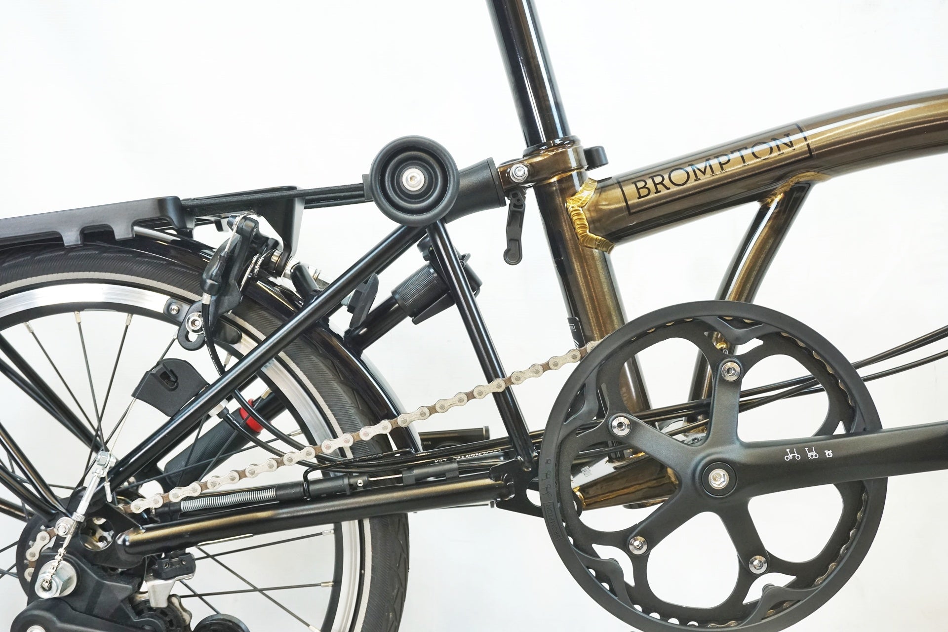 BROMPTON 「ブロンプトン」 CLINE EXPLORE WITH RACK MID BAR 2023年モデル 16インチ 折りたたみ自転車 / 有明ガーデン店