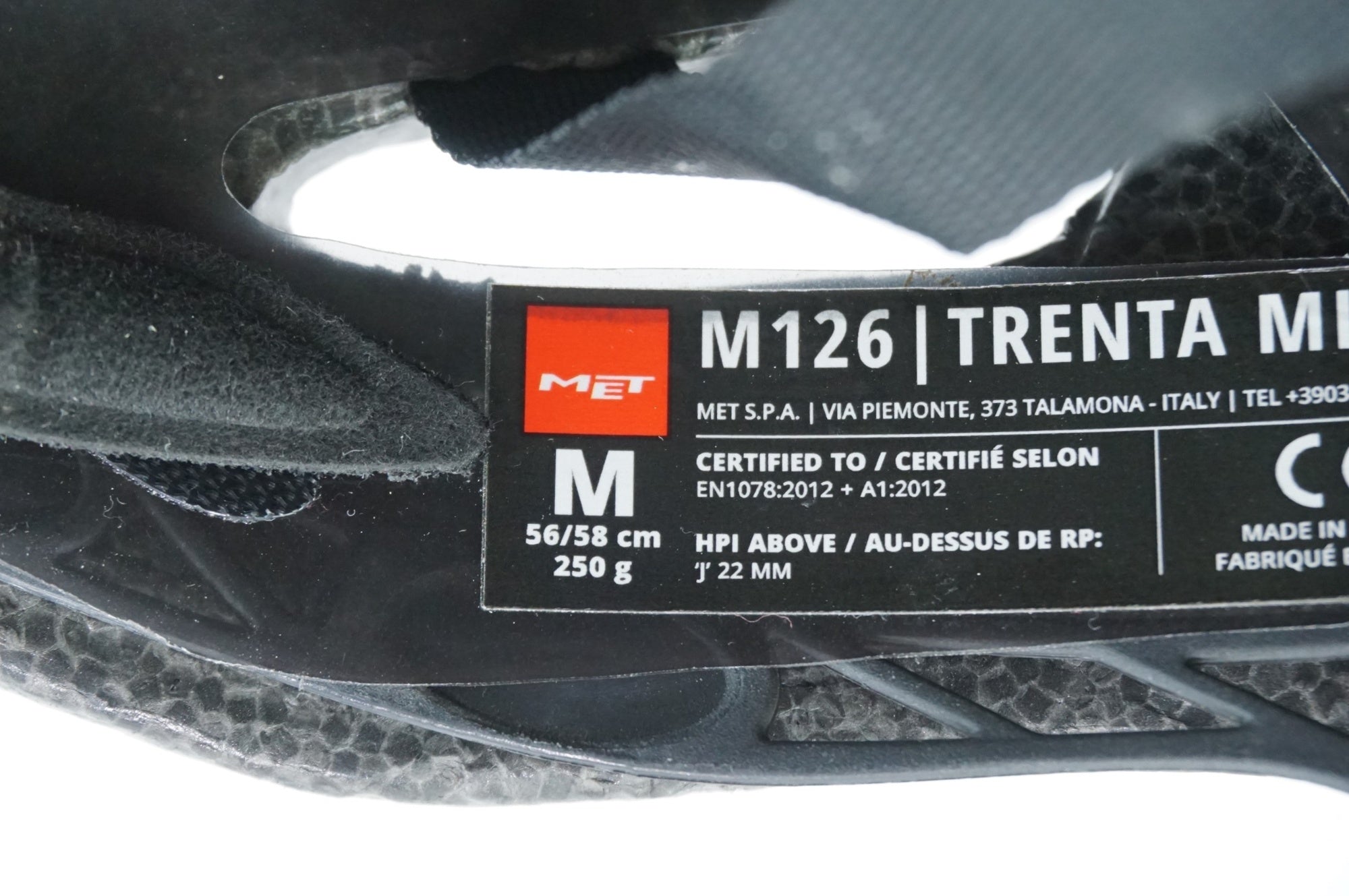 MET 「メット」 M126 TRENTA MIPS Mサイズ ヘルメット / 中目黒店