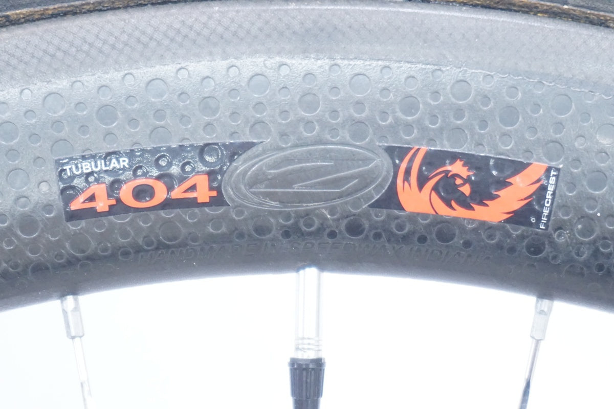 ZIPP「ジップ」 404 FIRECRET TUBULAR シマノ10速 ホイールセット / 京都西院店