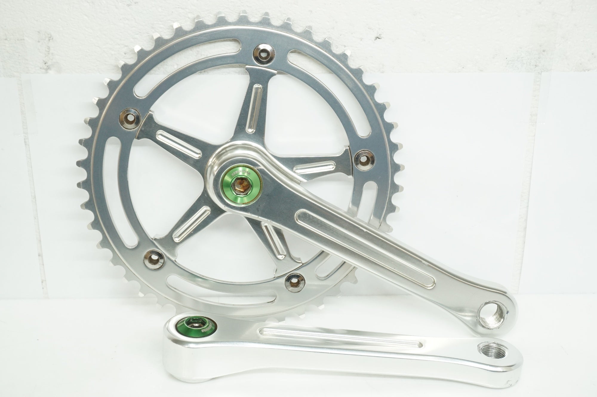 BLUE LUG 「ブルーラグ」 RMC TRACK CRANK SET 46T 165mm クランク