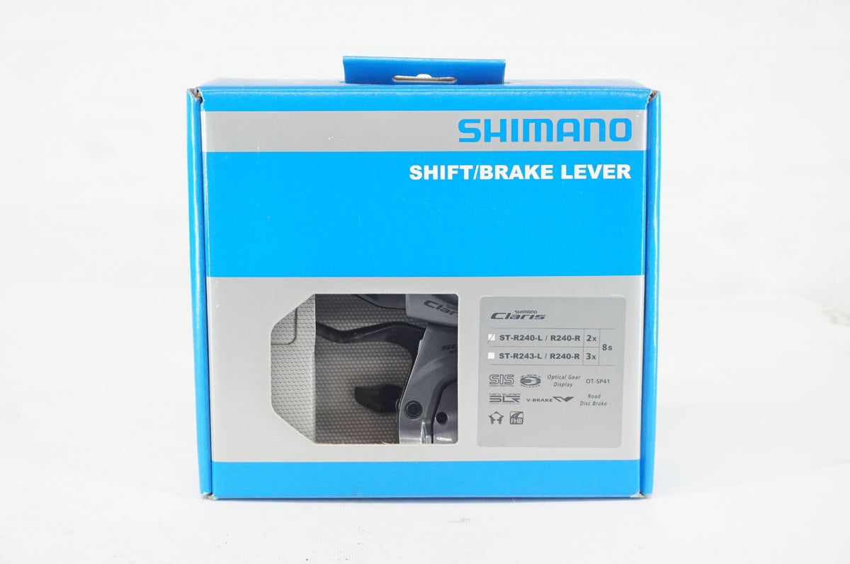 SHIMANO 「シマノ」 CLARIS ST-R240 シフト・ブレーキレバーセット / 阪急塚口店