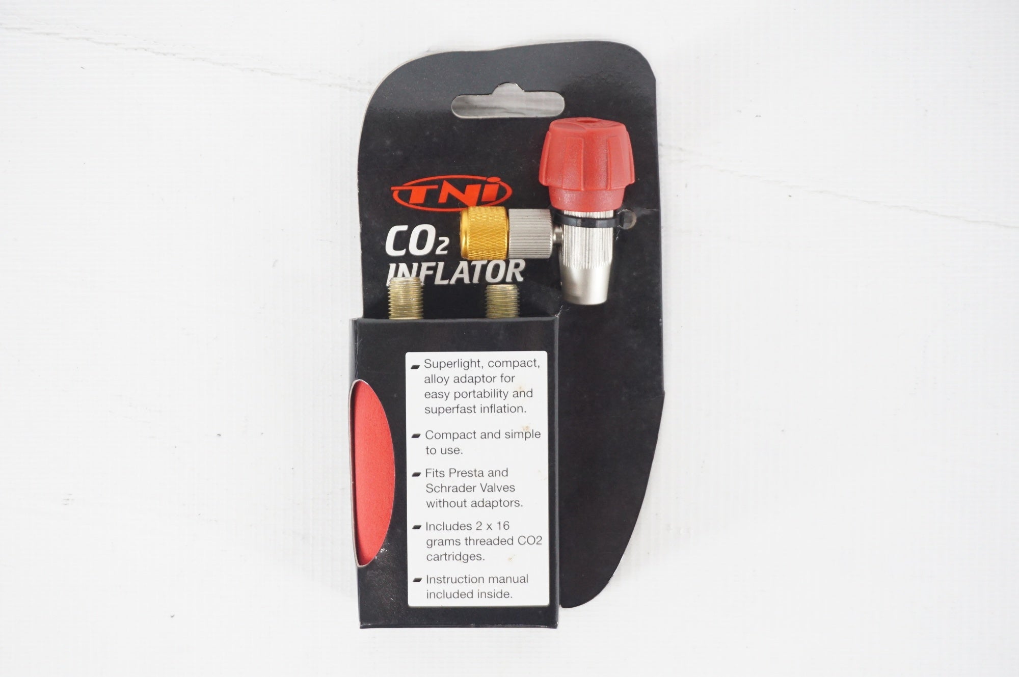 TNI 「ティーエヌアイ」 CO2ボンベ インフレーター セット / 阪急塚口店