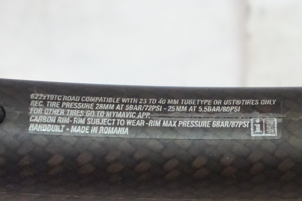 MAVIC 「マヴィック」 KSYRIUM PRO CARBON SL UST シマノ 11/12速 ホイールセット / 熊谷本店