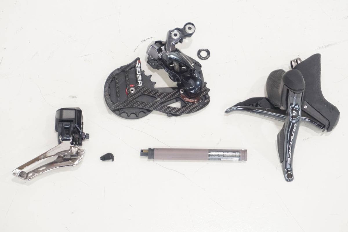 自転車 コンポーネントセット 2x8速 シルバー ミニベロ フラットバーロード 自転車 コンポーネントセット 2x8速 シルバー ミニベロ フラット