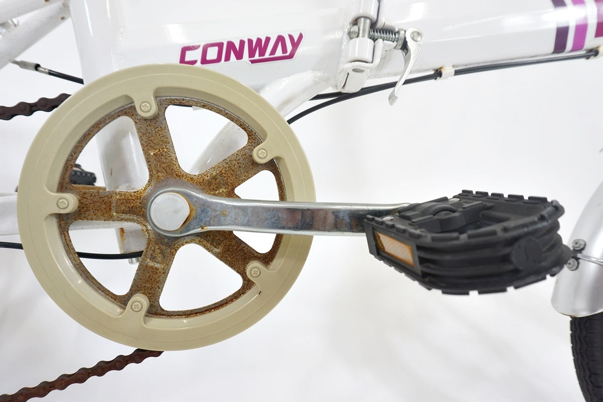 ジャンク MOMENTUM 「モーメンタム」 CONWAY 年式不明 16インチ 折り畳み自転車 / 東京商品化センター