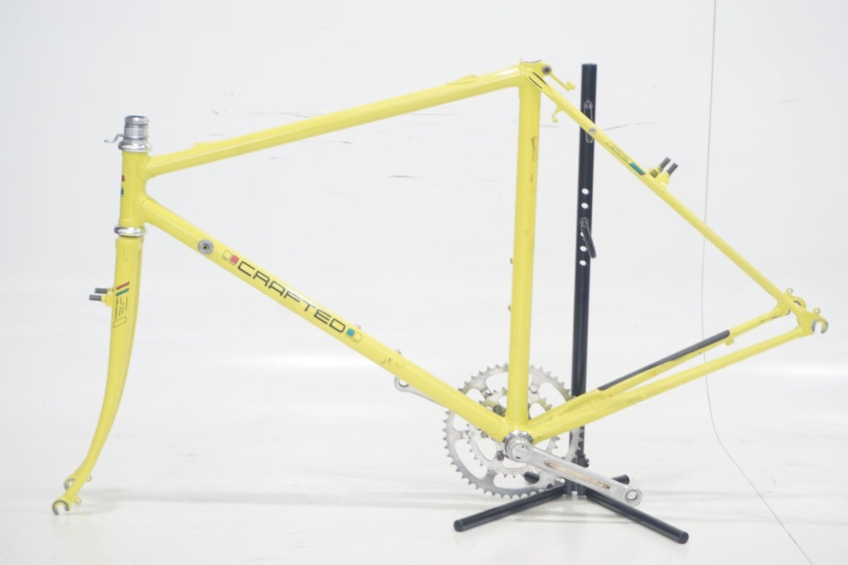 ジャンク CRAFTED 「クラフテッド」 FUKUI JAPAN クロモリロード 年式不明 フレームセット / 滋賀大津店
