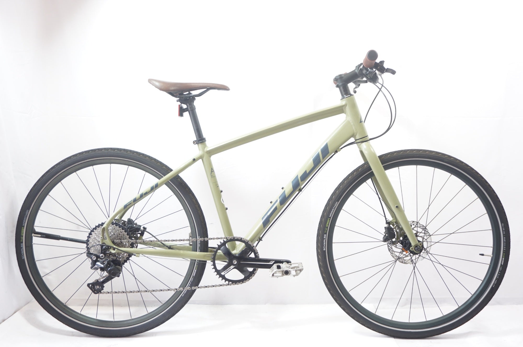 クロスバイクフジ FUJI ( フジ ) クロスバイク RAIZ DISC ( ライズ ディスク ) ネオン