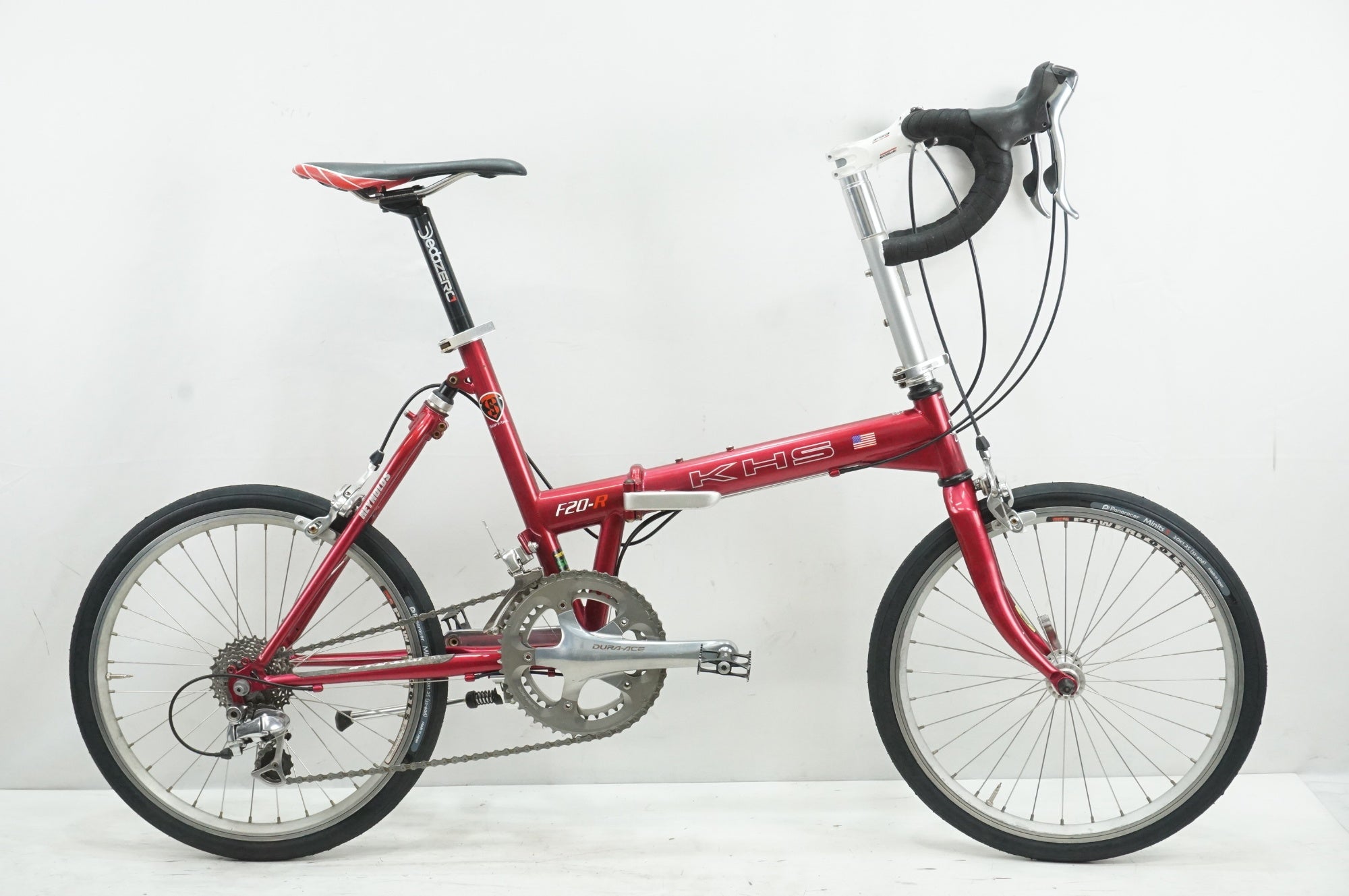 KHS 「ケーエイチエス」 F-20R 2006年頃モデル   ミニベロ KHS 「ケーエイチエス」 F20-R 2006年モデル カスタム 20インチ
