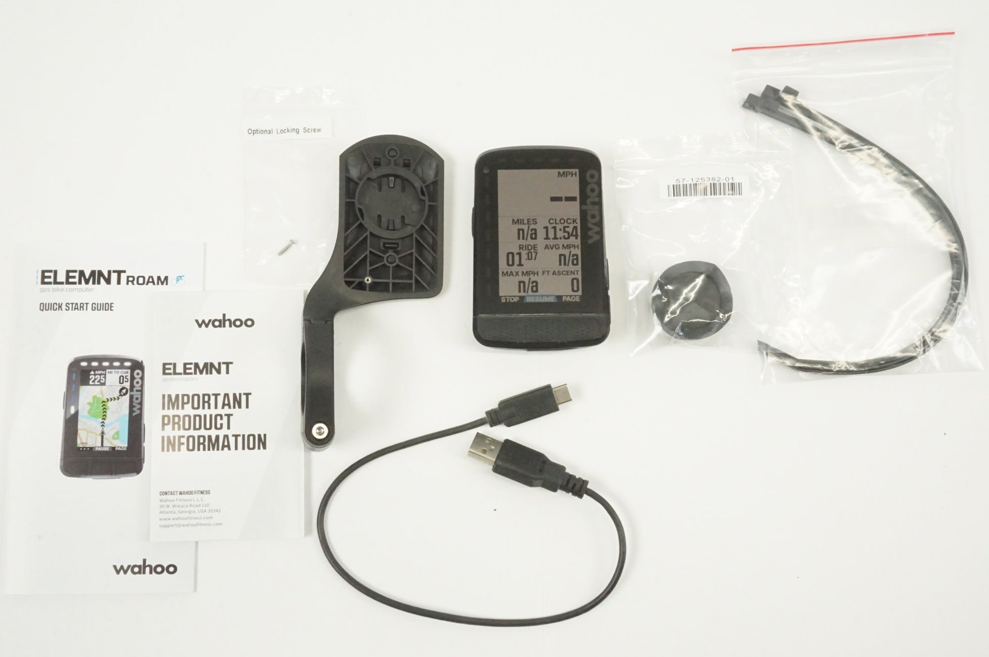 WAHOO 「ワフー」 ELEMNT ROAM V2 WFCC6 サイクルコンピューター