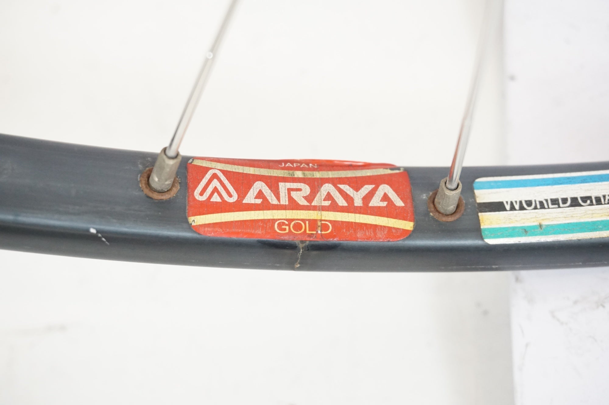 ARAYA 「アラヤ」 GOLD WORLD CHAMPION リム SUNTOUR SUPERBE PRO ハブ シングル ホイールセット / 宇都宮店