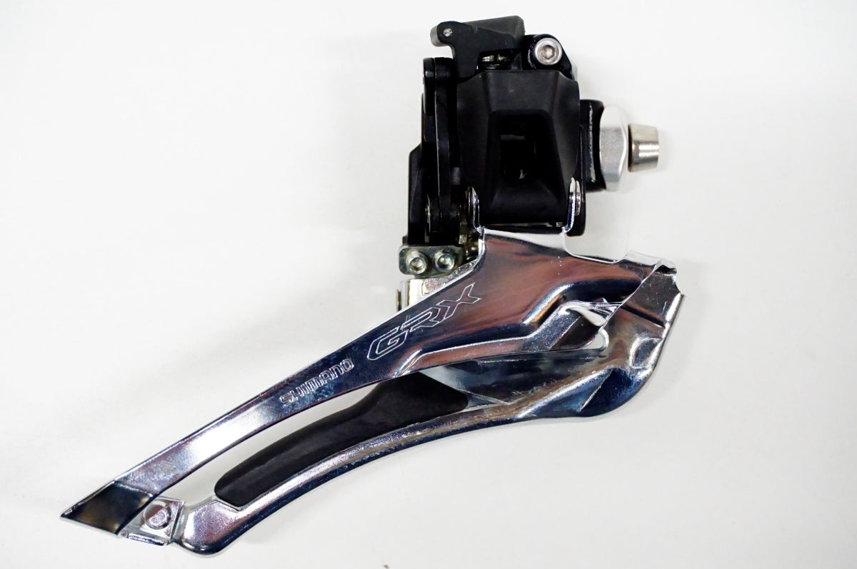フロントディレイラー ブラック アルミ製 SHIMANO 「シマノ」 GRX FD-RX400 フロントディレイラー / 名古屋大須