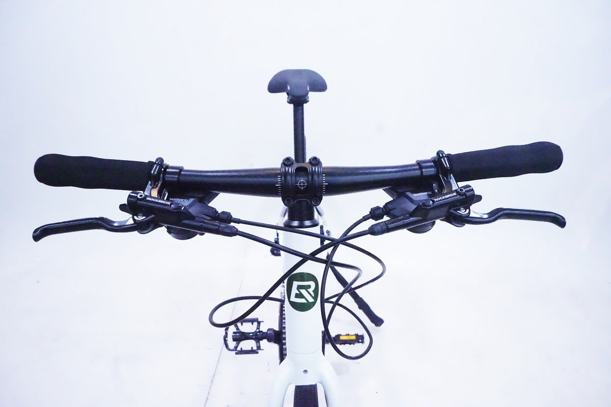 ROCKBROS「ロックブロス」 RIDA 2026年モデル クロスバイク 白緑ハーフ/ 京都西院店